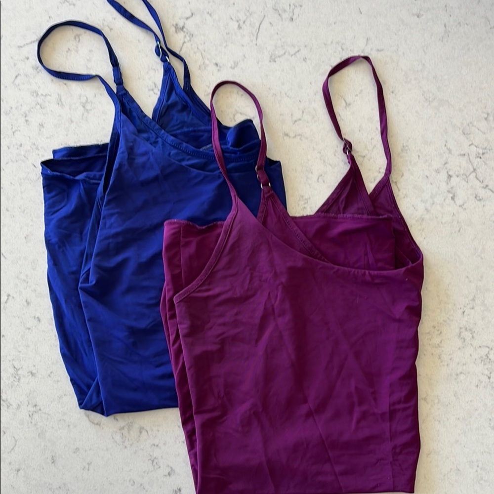 Bundle of 2: Blue and Purple Camisole Tops